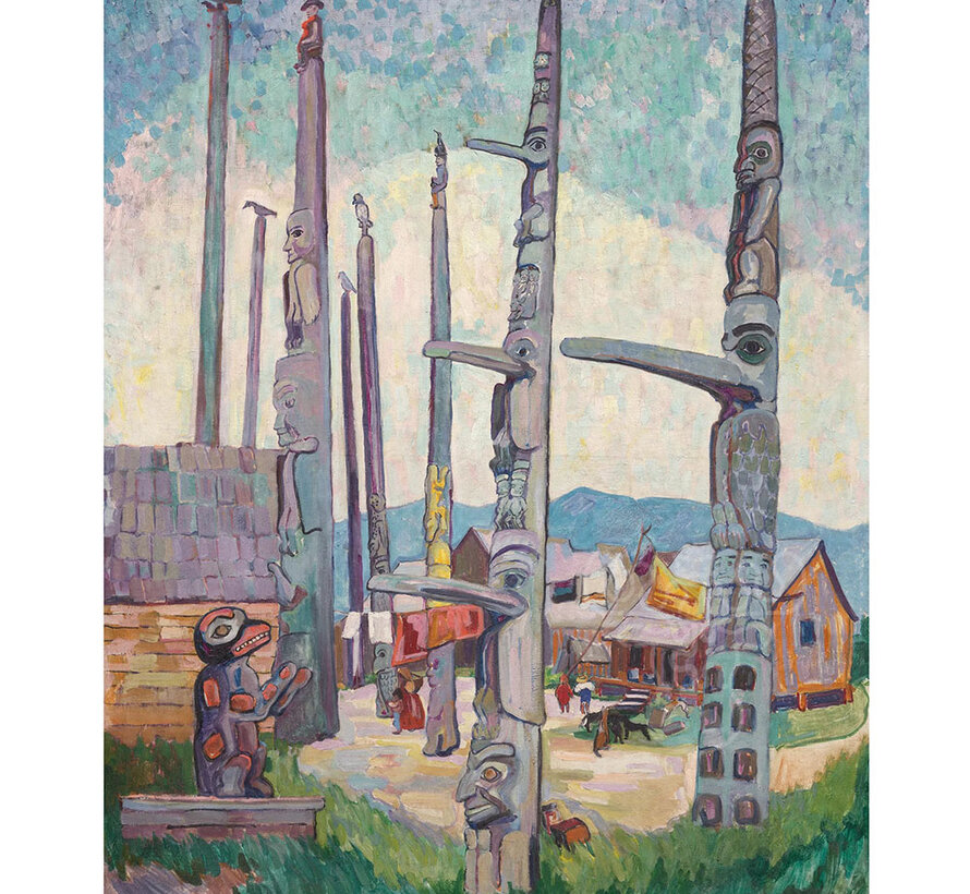 Pomegranate Carr, Emily: Totem Poles Puzzle 1000pcs