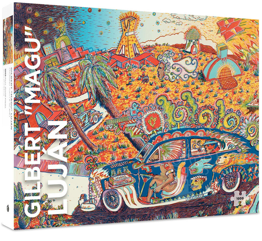 Pomegranate Luján, Gilbert “Magu”: Cruising Turtle Island Puzzle 1000pcs