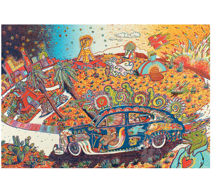 Pomegranate Luján, Gilbert “Magu”: Cruising Turtle Island Puzzle 1000pcs