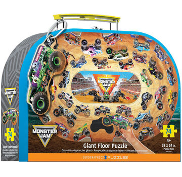 Eurographics Eurographics Monster Jam - Giant Floor Puzzle 74pcs
