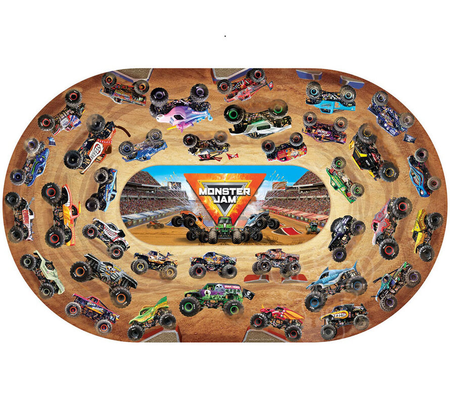 Eurographics Monster Jam - Giant Floor Puzzle 74pcs