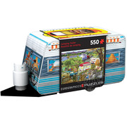 Eurographics Eurographics Camping Trailer Puzzle 550pcs in a Shaped Tin