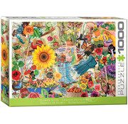 Eurographics Eurographics Garden: Flower Seeds Puzzle 1000pcs