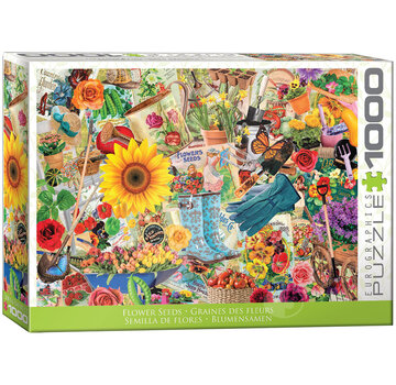 Eurographics Eurographics Garden: Flower Seeds Puzzle 1000pcs