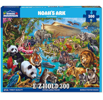 White Mountain White Mountain Noah's Ark E-Z Hold Puzzle 300pcs