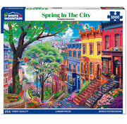 White Mountain White Mountain Spring in the City Puzzle 1000pcs