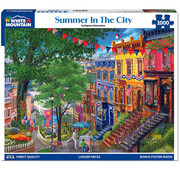 White Mountain White Mountain Summer In The City Puzzle 1000pcs