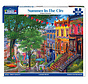 White Mountain Summer In The City Puzzle 1000pcs