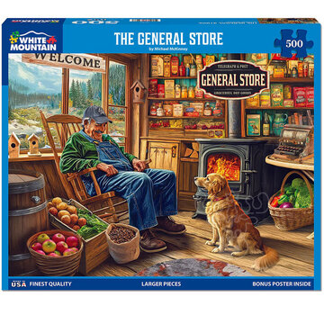 White Mountain White Mountain The General Store Puzzle 500pcs