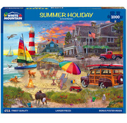 White Mountain White Mountain Summer Holiday Puzzle 1000pcs
