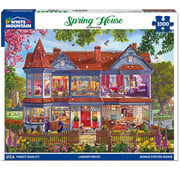 White Mountain White Mountain Spring House Puzzle 1000pcs