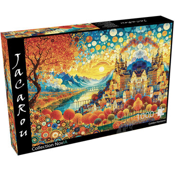 JaCaRou Puzzles FINAL SALE JaCaRou Golden Horizons (Collection NovIA) Puzzle 1000pcs
