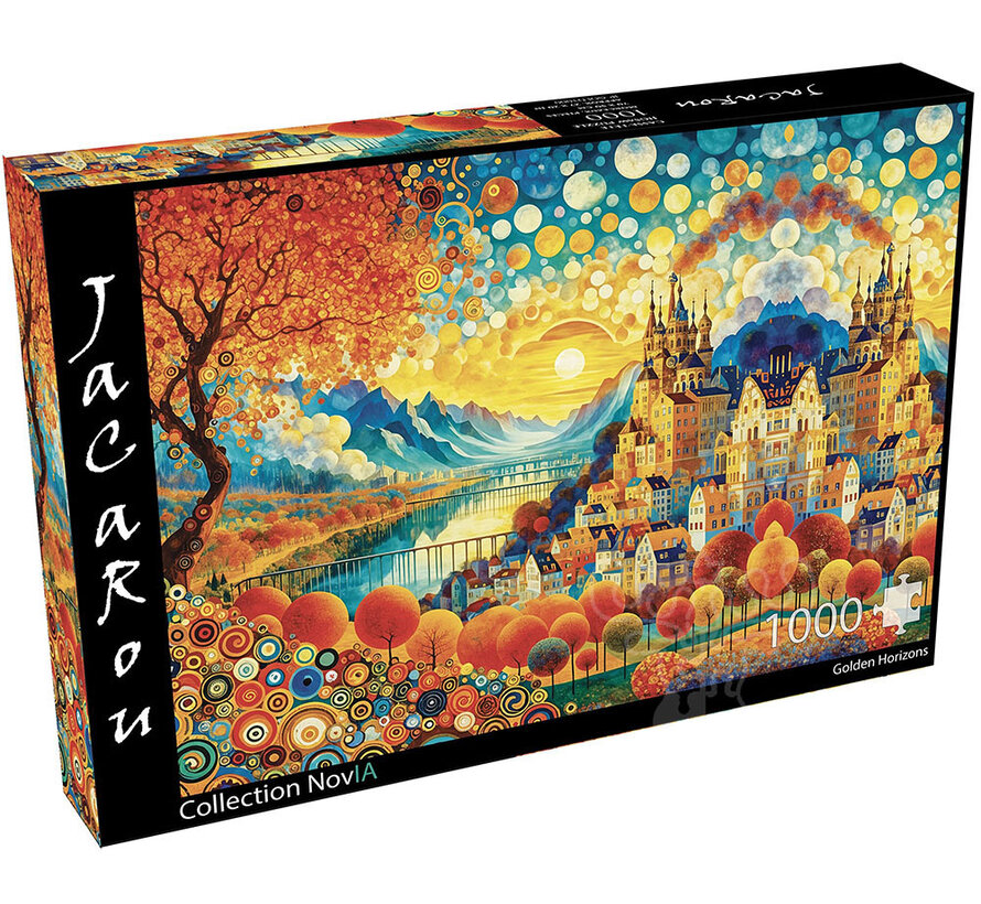 FINAL SALE JaCaRou Golden Horizons (Collection NovIA) Puzzle 1000pcs