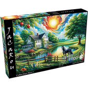 JaCaRou Puzzles JaCaRou Majestic Black Beauty Puzzle 1000pcs
