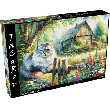 JaCaRou Puzzles FINAL SALE JaCaRou Smokey (Collection NovIA) Puzzle 1000pcs