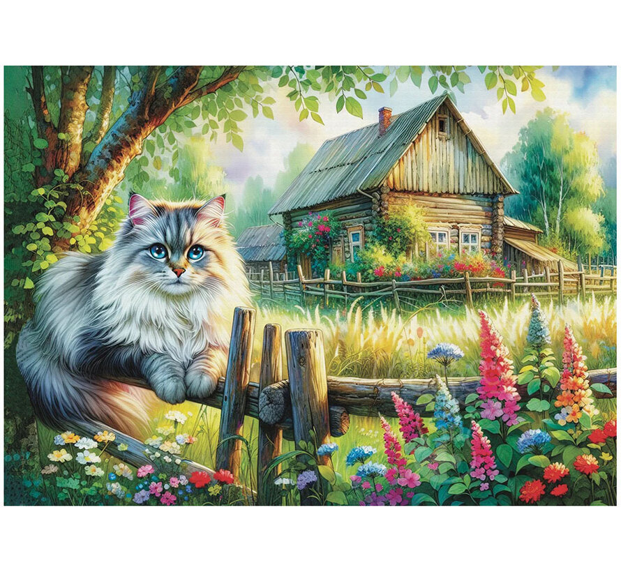 FINAL SALE JaCaRou Smokey (Collection NovIA) Puzzle 1000pcs