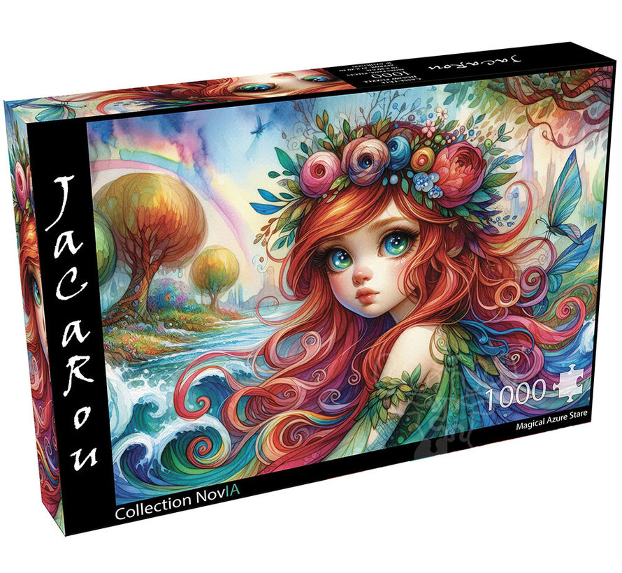 JaCaRou Magical Azure Stare (Collection NovIA) Puzzle 1000pcs