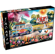 JaCaRou Puzzles JaCaRou Fields Of Freedom (Collection NovIA) Puzzle 1000pcs