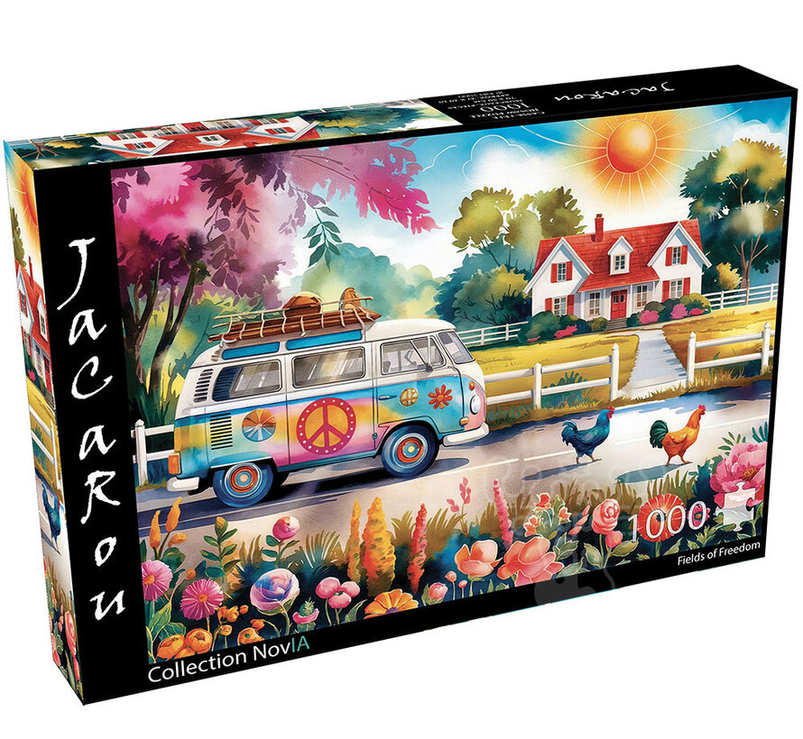 JaCaRou Fields Of Freedom Puzzle 1000pcs