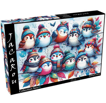JaCaRou Puzzles JaCaRou Waiting for Spring Puzzle 1000pcs