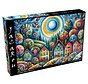 JaCaRou Lovely Colorful Village Puzzle 1000pcs