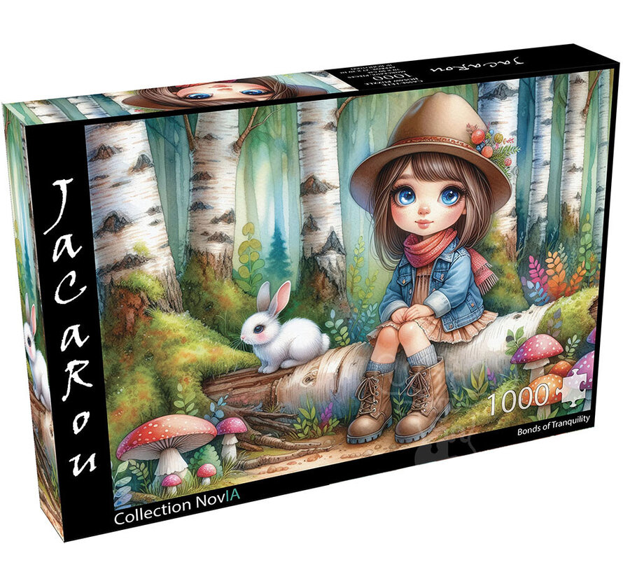 FINAL SALE JaCaRou Bonds of Tranquility (Collection NovIA) Puzzle 1000pcs
