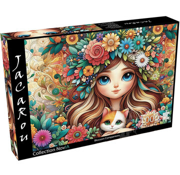 JaCaRou Puzzles FINAL SALE JaCaRou Blossom Companions (Collection NovIA) Puzzle 1000pcs