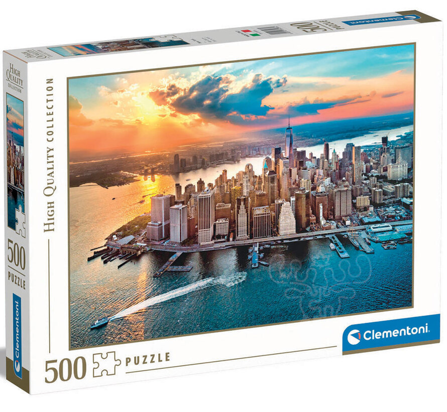 Clementoni New York Puzzle 500pcs - ORIGINAL BOX SIZE