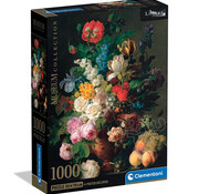 Clementoni Clementoni Museum: Van Dael - Bowl of Flowers Puzzle 1000pcs