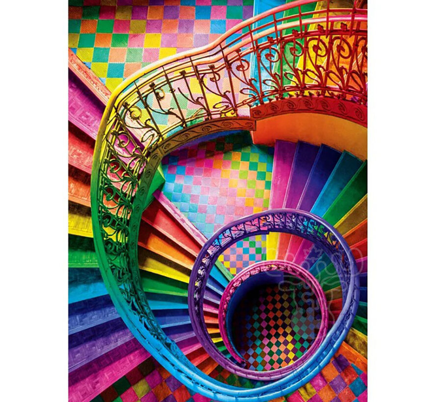 Clementoni Colorboom: Stairs Puzzle 500pcs