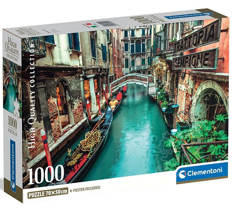 Clementoni Venice Canal Puzzle 1000pcs