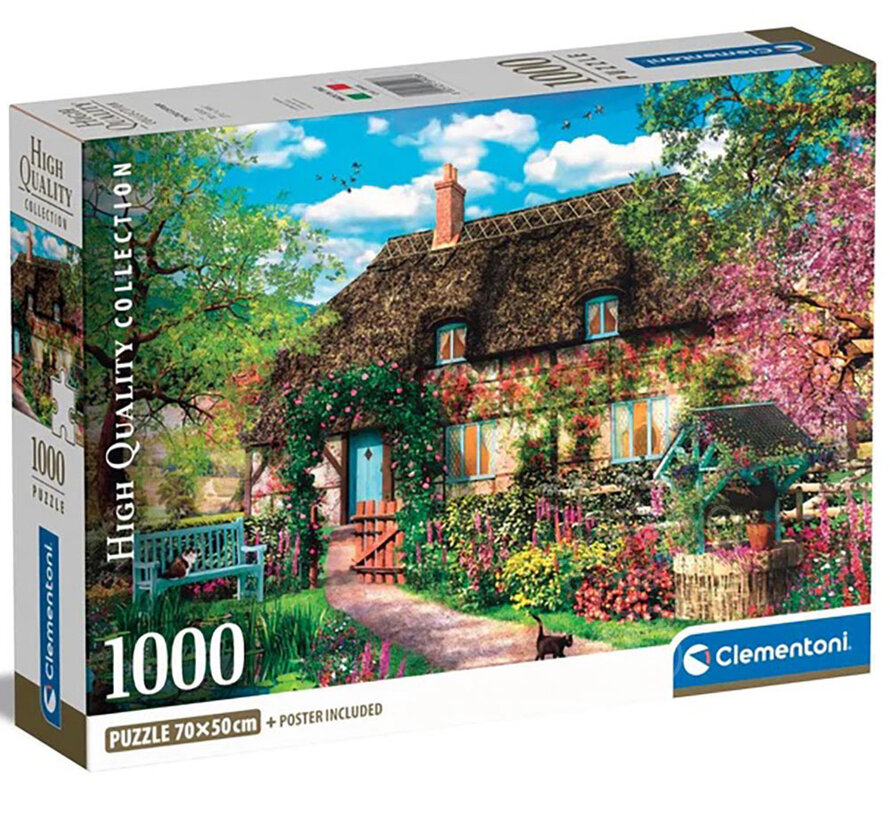 Clementoni The Old Cottage Puzzle 1000pcs