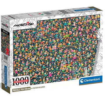 Clementoni Clementoni Mordillo: Impossible Puzzle 1000pcs