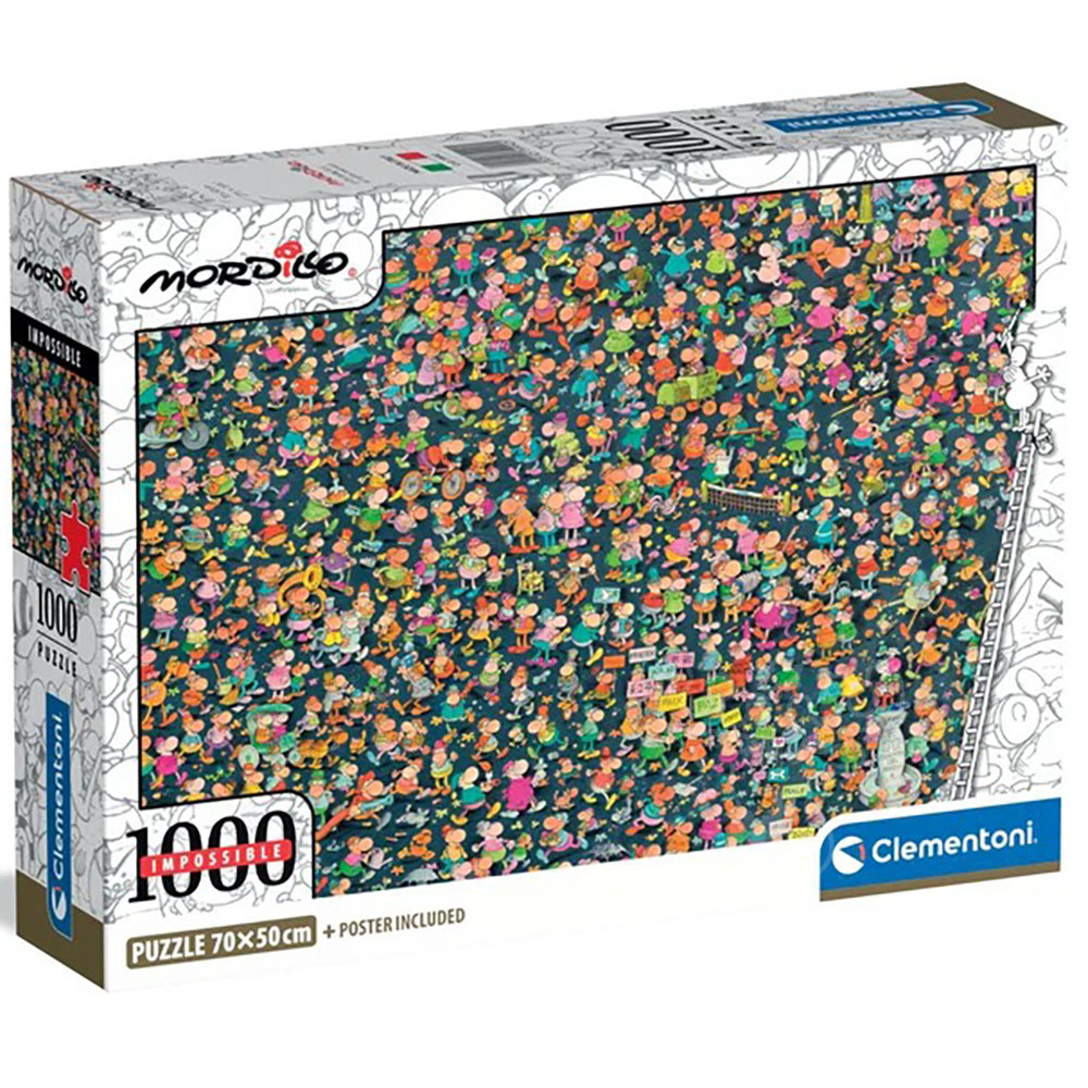 Clementoni Mordillo: Impossible Puzzle 1000pcs - Puzzles Canada