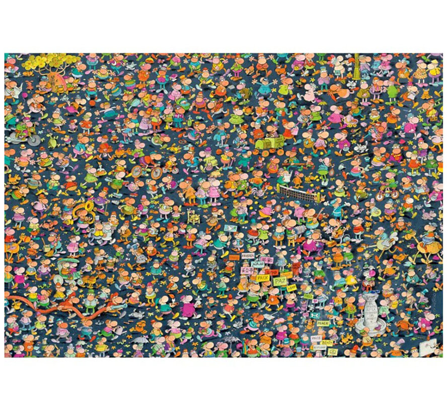 Clementoni Mordillo: Impossible Puzzle 1000pcs