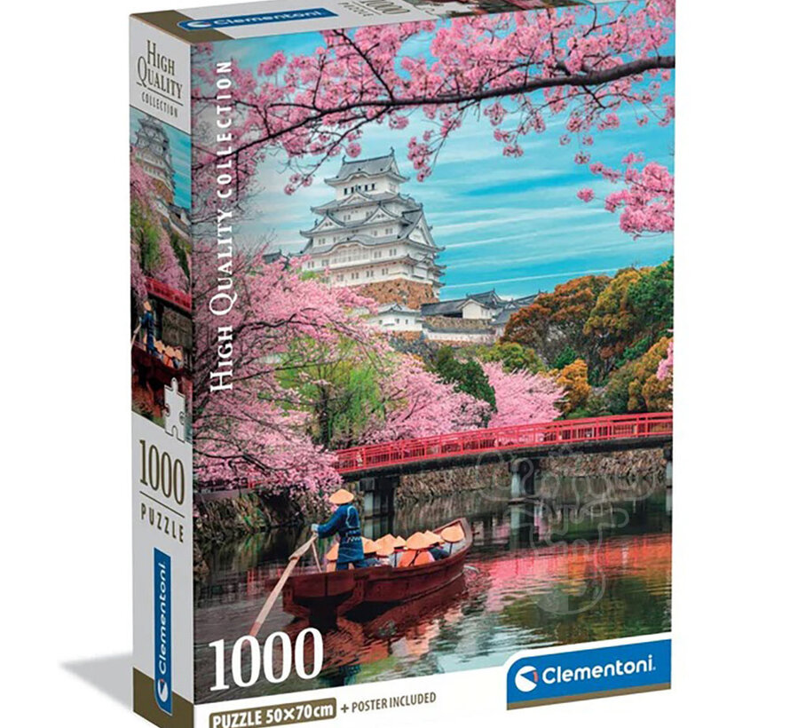 Clementoni Himeji Castle in Spring Puzzle 1000pcs