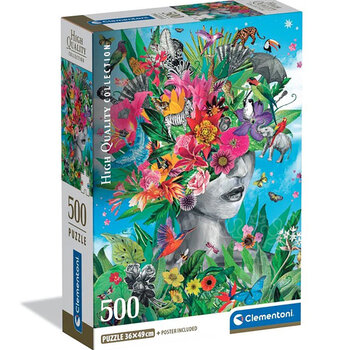 Clementoni Clementoni Head in the Jungle Puzzle 500pcs
