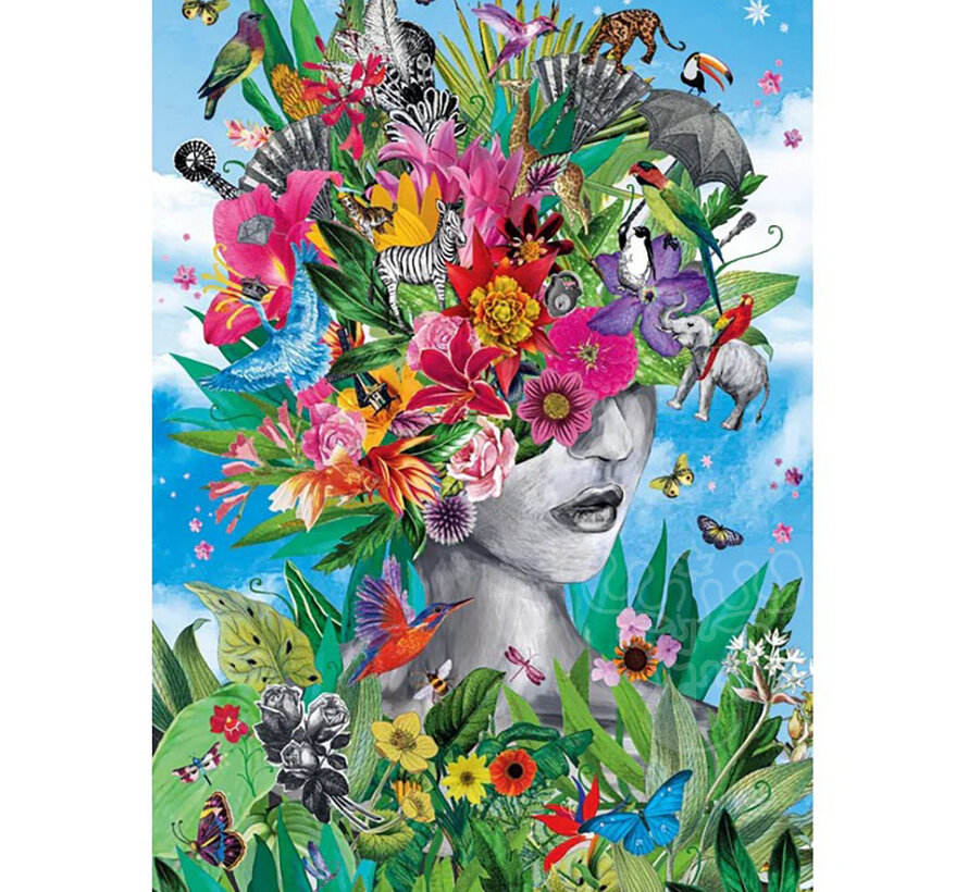 Clementoni Head in the Jungle Puzzle 500pcs