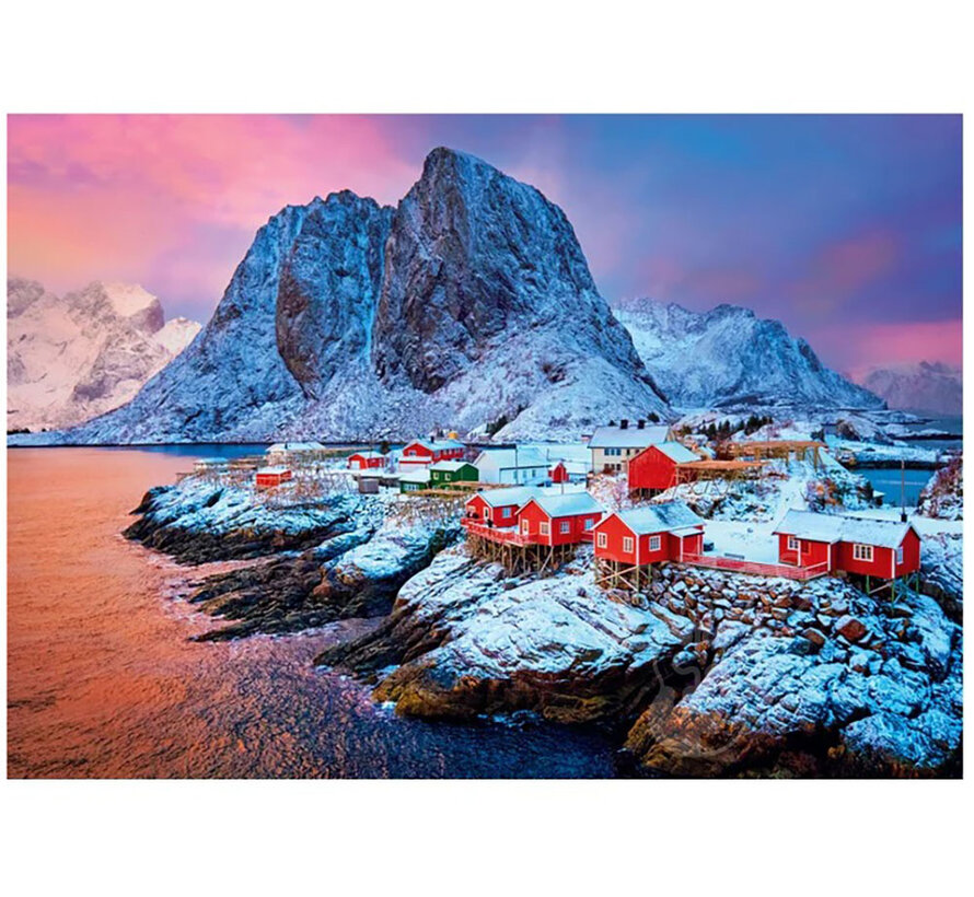 Clementoni Hamnoy Village Puzzle 500pcs