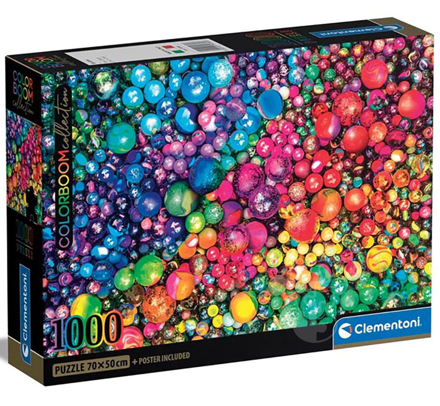 Clementoni Colorboom: Marbles Puzzle 1000pcs