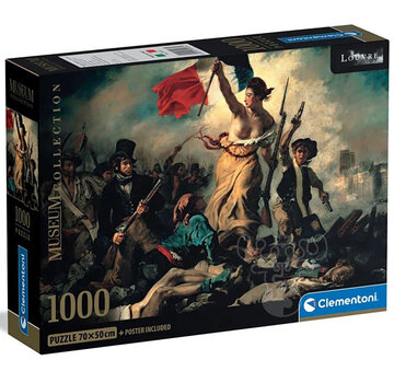 Clementoni Clementoni Museum: Delacroix - Liberty Leading The People Puzzle 1000pcs