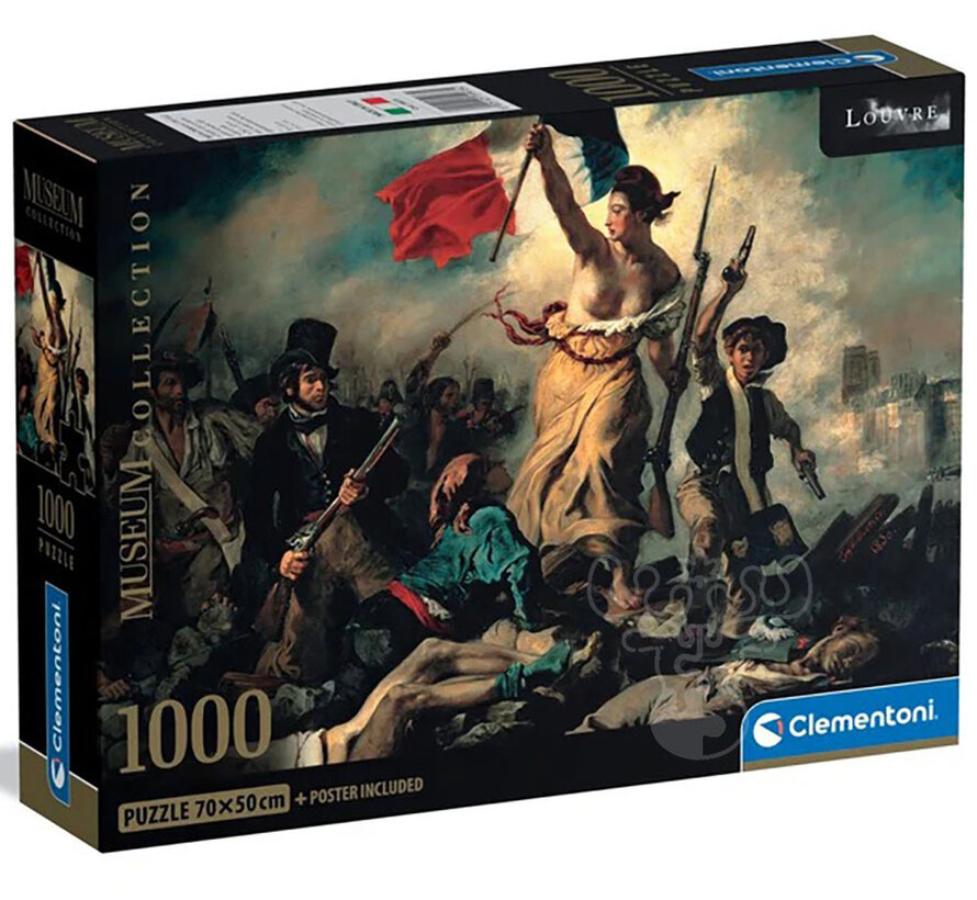 Clementoni Museum: Delacroix - Liberty Leading The People Puzzle 1000pcs