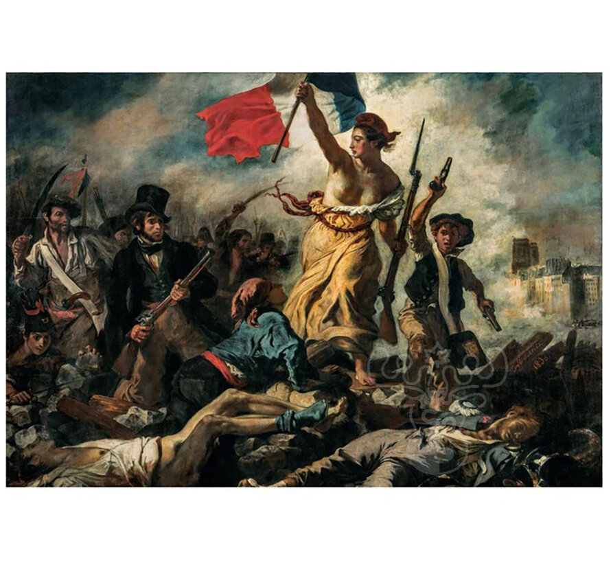 Clementoni Museum: Delacroix - Liberty Leading The People Puzzle 1000pcs