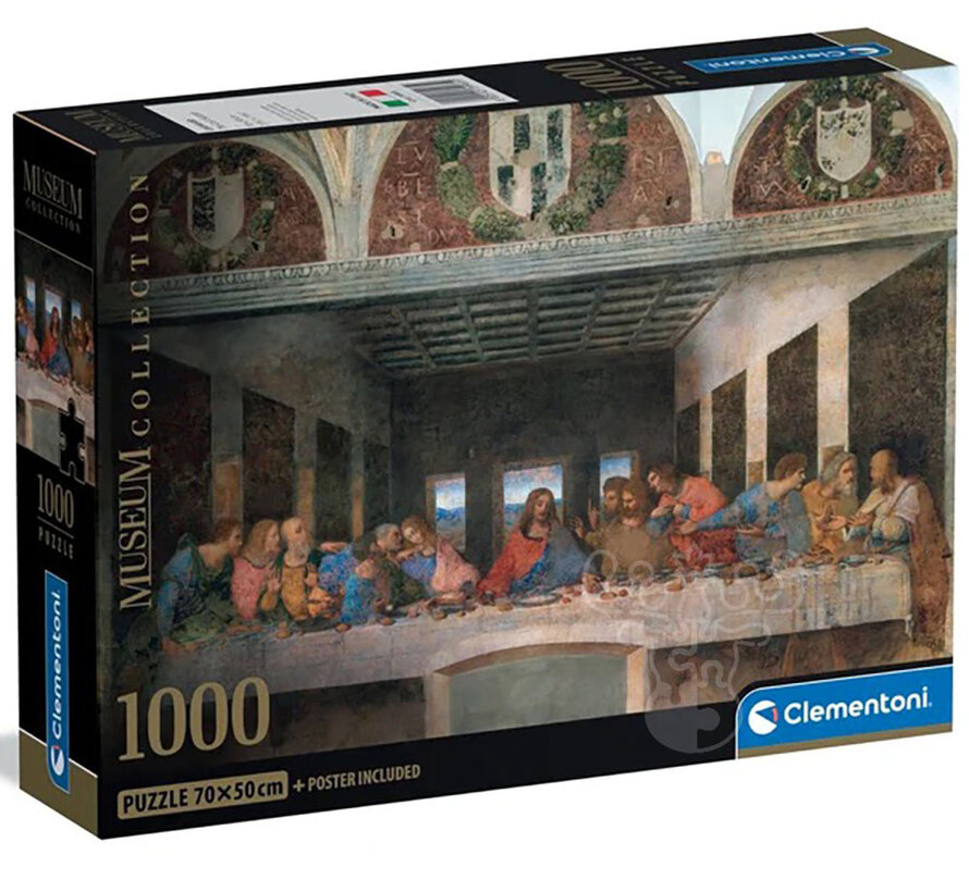 Clementoni Museum: Da Vinci - The Last Supper Puzzle 1000pcs