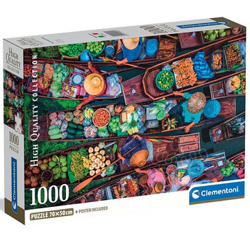 Clementoni Clementoni Thai Floating Market Puzzle 1000pcs