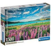 Clementoni Clementoni Lupins At Lake Tekapoh Puzzle 1500pcs