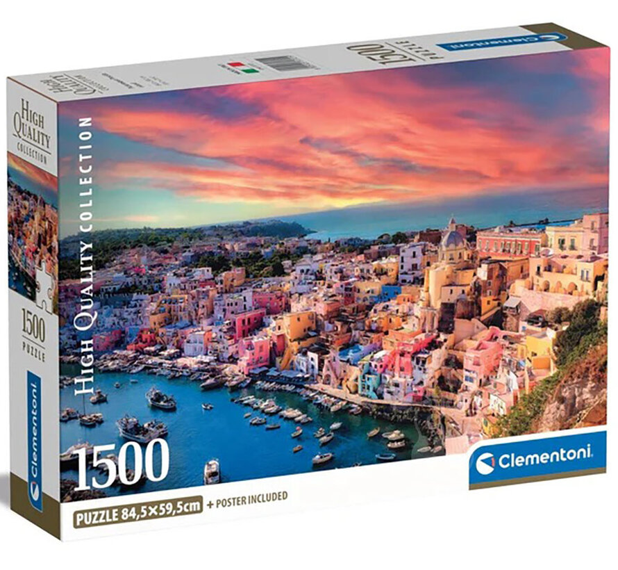 Clementoni Picturesque Procida Island Puzzle 1500pcs