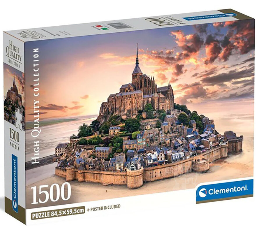 Clementoni The Mont Saint-Michel Rising Puzzle 1500pcs