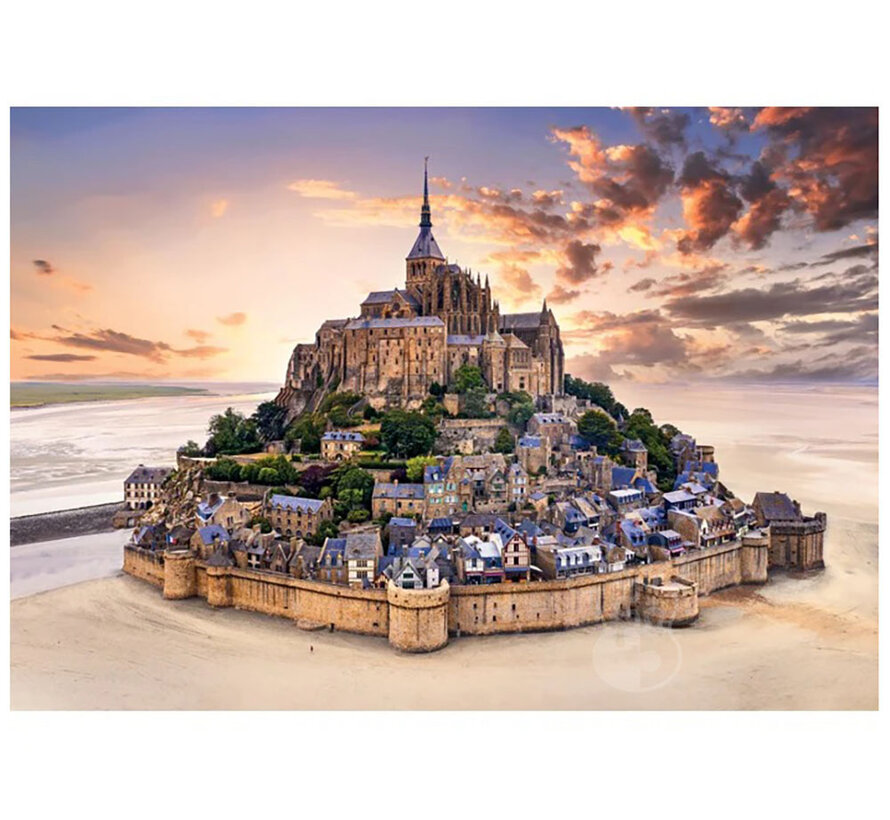 Clementoni The Mont Saint-Michel Rising Puzzle 1500pcs