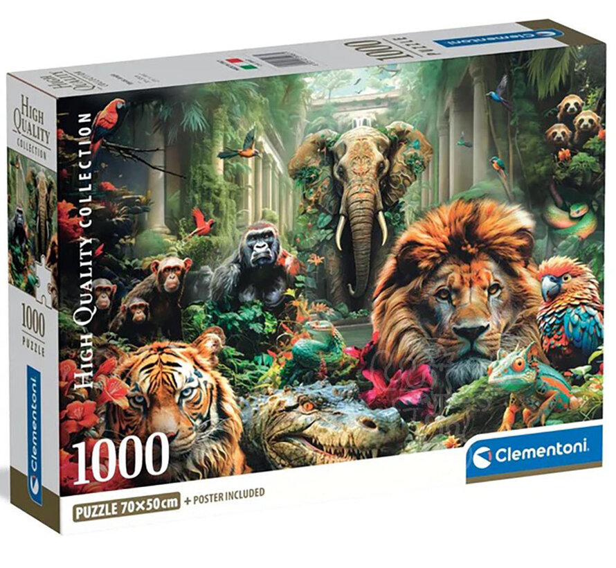 Clementoni Mystic Jungle Puzzle 1000pcs